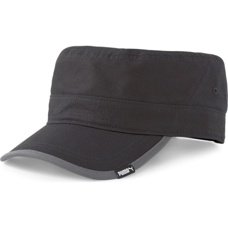 Puma Black Adjustable Army Cap 